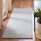 Safavieh Micro-Loop MLP504F 2"3" x 7" Light Grey and Ivory Runner, , large