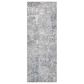 Surya Dresden DRE-2319 Medium Gray, Gray, White, Light Slate, Mustard and Rust 2"7" x 10" Runner, , large