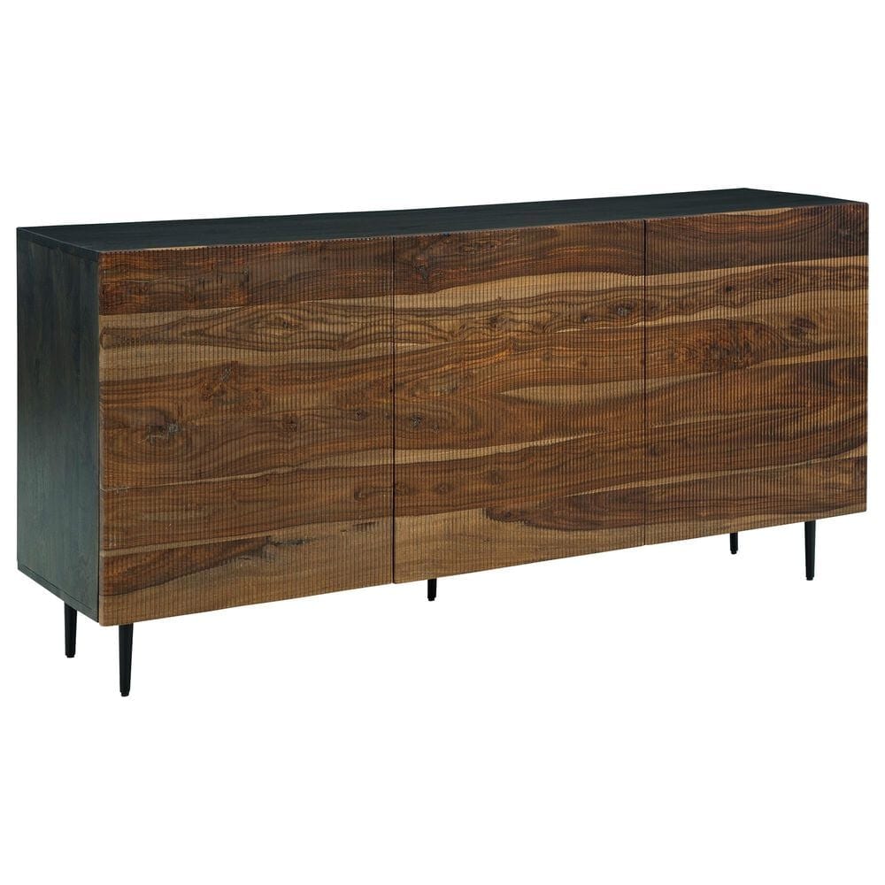 Ashley Darrey 64" Accent Cabinet in Natural and Brown, , large