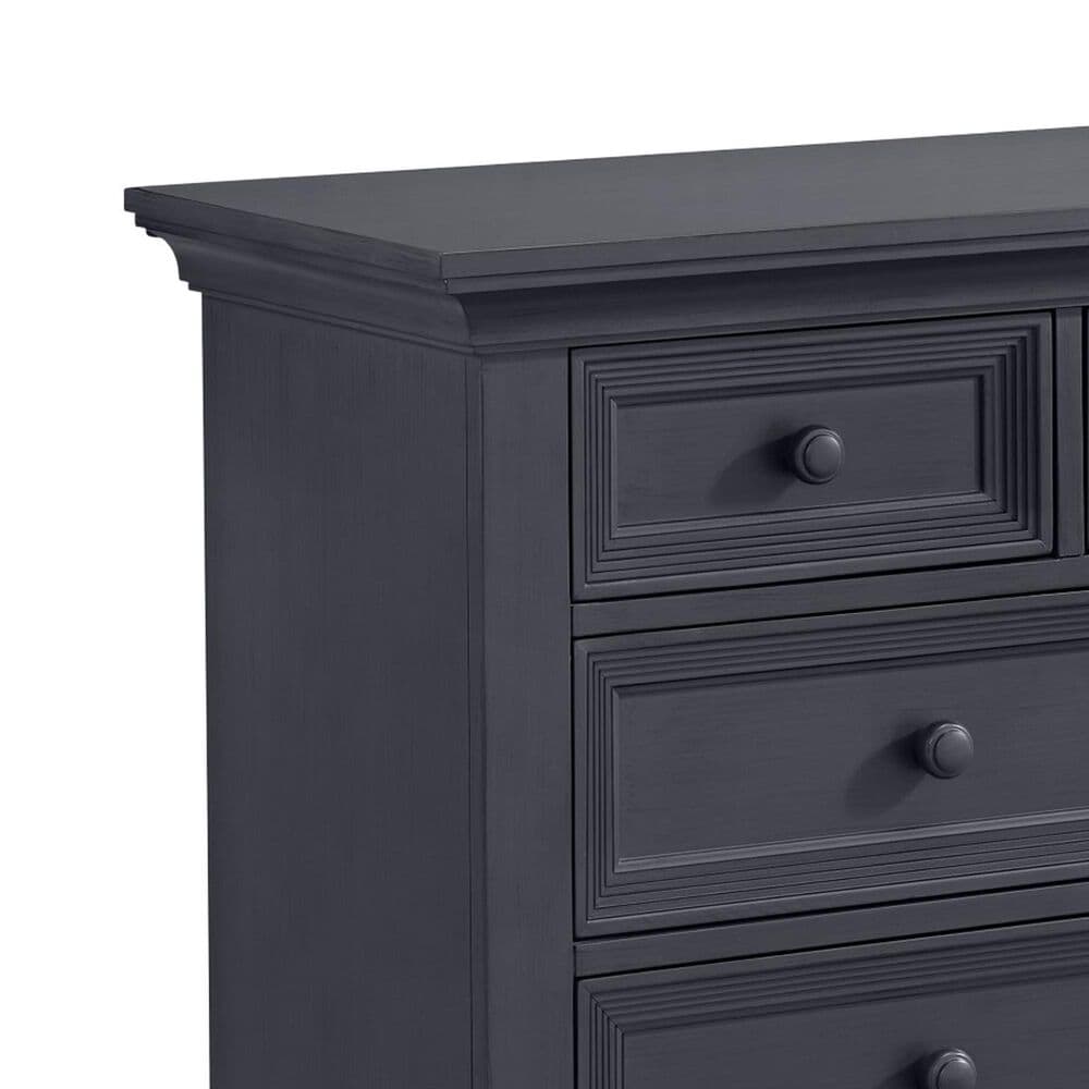 Oxford Baby Weston 7 Drawer Dresser and Changer Top in Midnight Slate, , large