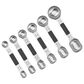 Cuisinart 6-Piece Magnetic Measuring Spoon Set in Black and Stainless Steel, , large