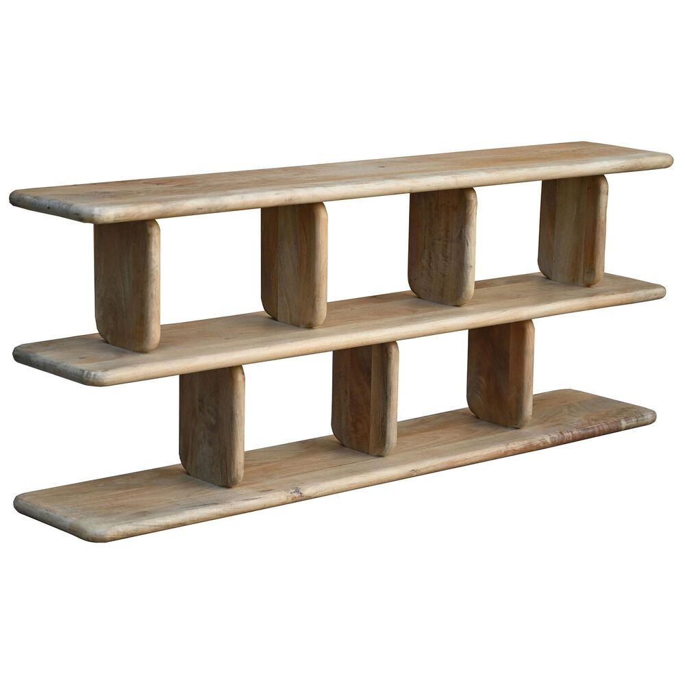 Jaipur Home Nura Shelf Console in Light Brown, , large