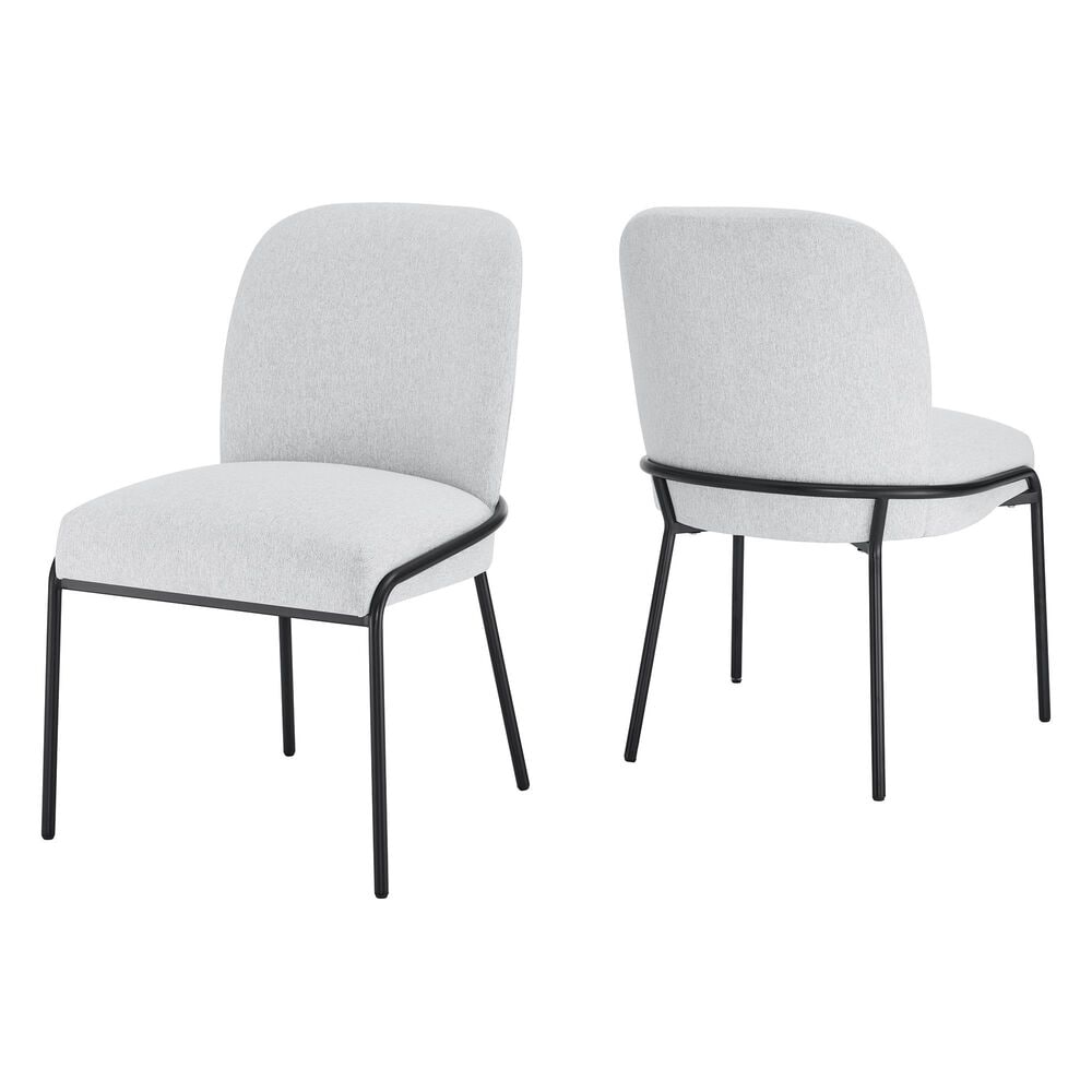 Steve Silver Conrad Pedestal Dining Table and 4 Dining Side Chairs, , large