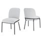 Steve Silver Conrad Pedestal Dining Table and 4 Dining Side Chairs, , large