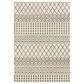 Oriental Weavers Georgia Southwest 717B0 6"7" x 9"2" Ivory and Gray Area Rug, , large