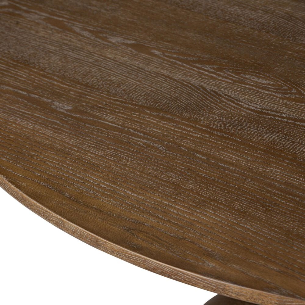 Amber Lewis x Four Hands Eastman Dining Table - Sienna Oak Veneer, , large