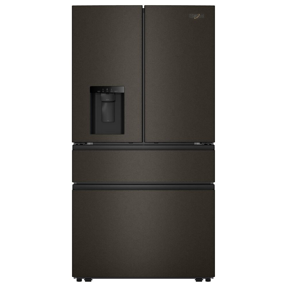 Whirlpool WRMF3736 29 Cu. Ft. French Door Refrigerator in Fingerprint-Resistant Black Stainless Steel, , large