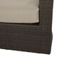 Hearth and Haven Outdoor Wicker Swivel Chair in Khaki, , large