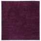 Safavieh August Shag 3" Square Purple Area Rug, , large