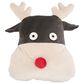 Safavieh Reno Reindeer 12" x 12" Pillow in Multi, , large