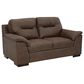 Ashley Maderla Loveseat in Walnut Brown, , large