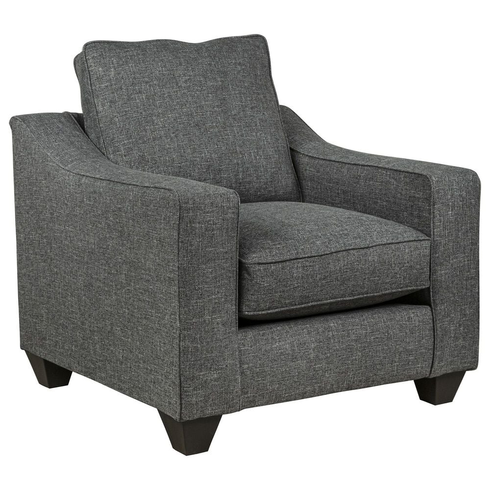 J Cooper USA Accent Chair in Galaxy Cinder, , large
