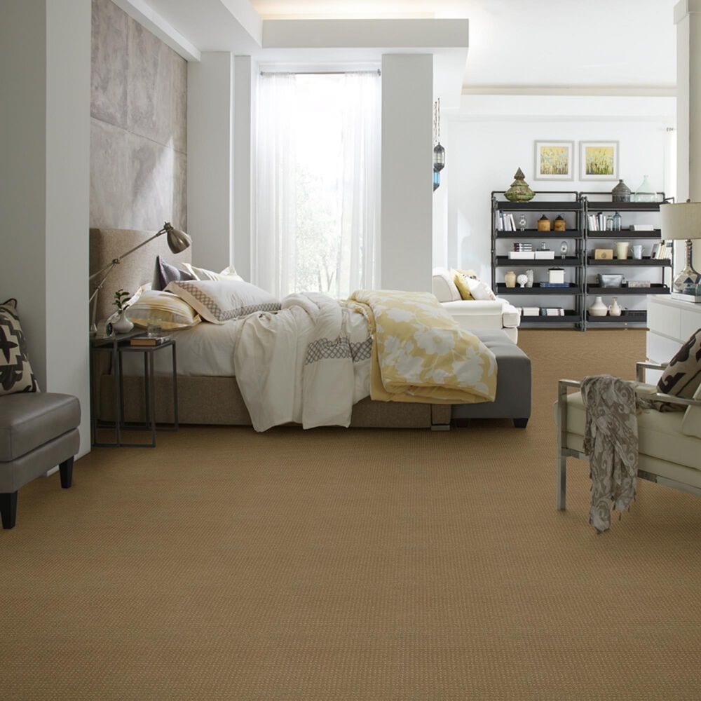 Shaw Detailed Elegance Patterned Carpet in Cappuccino, , large