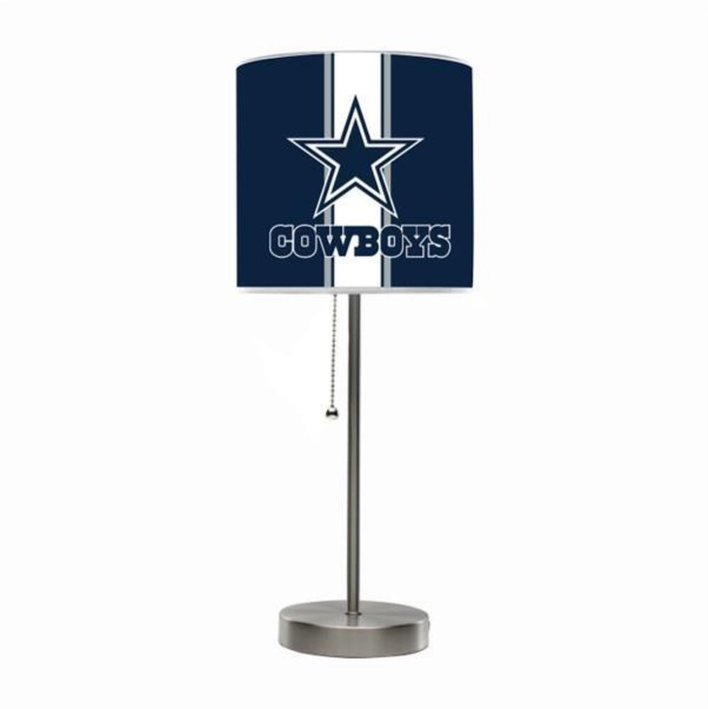 Imperial International Dallas Cowboys Chrome Table Lamp, , large