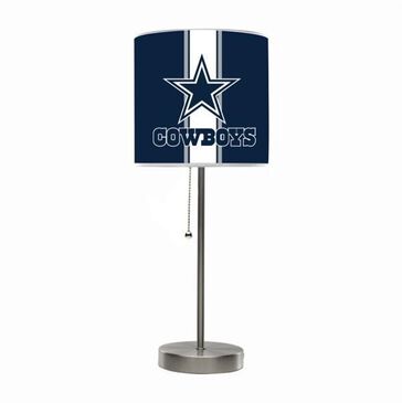 Imperial International Dallas Cowboys Chrome Table Lamp, , large