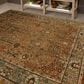 Karastan Spice Market Myanmar Tobacco 12" x 15" Area Rug, , large