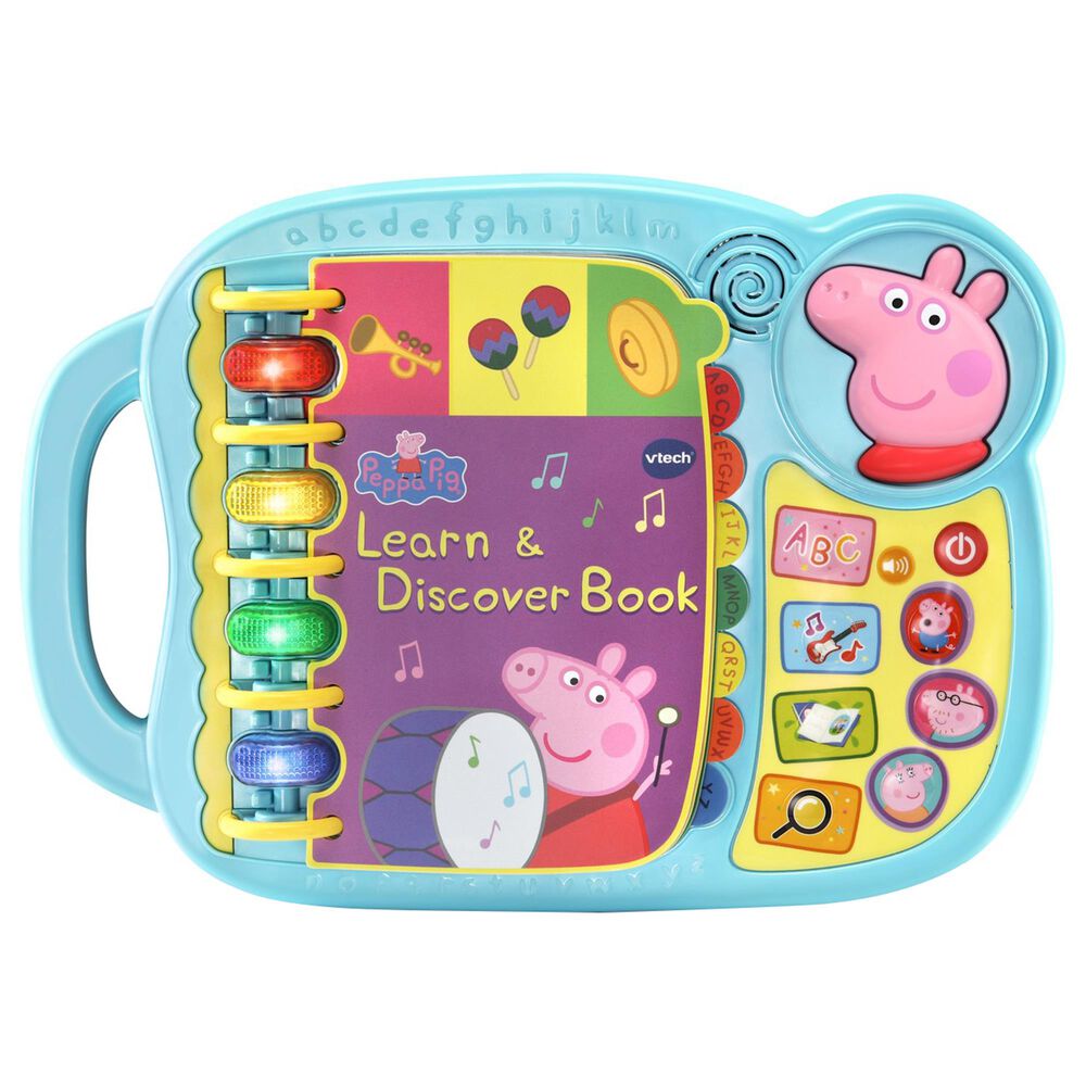 Vtech Toys Peppa Pig Learn and Discover Book, , large