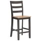 Ashley Gesthaven Counter Stool in Light Natural and Dark Brown, , large
