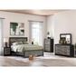 Ashley Broachmyn 4-Piece Queen Panel Bedroom Set in Black and Gray, , large