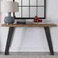 Uttermost Freddy Console Table in Weathered Oak and Black, , large