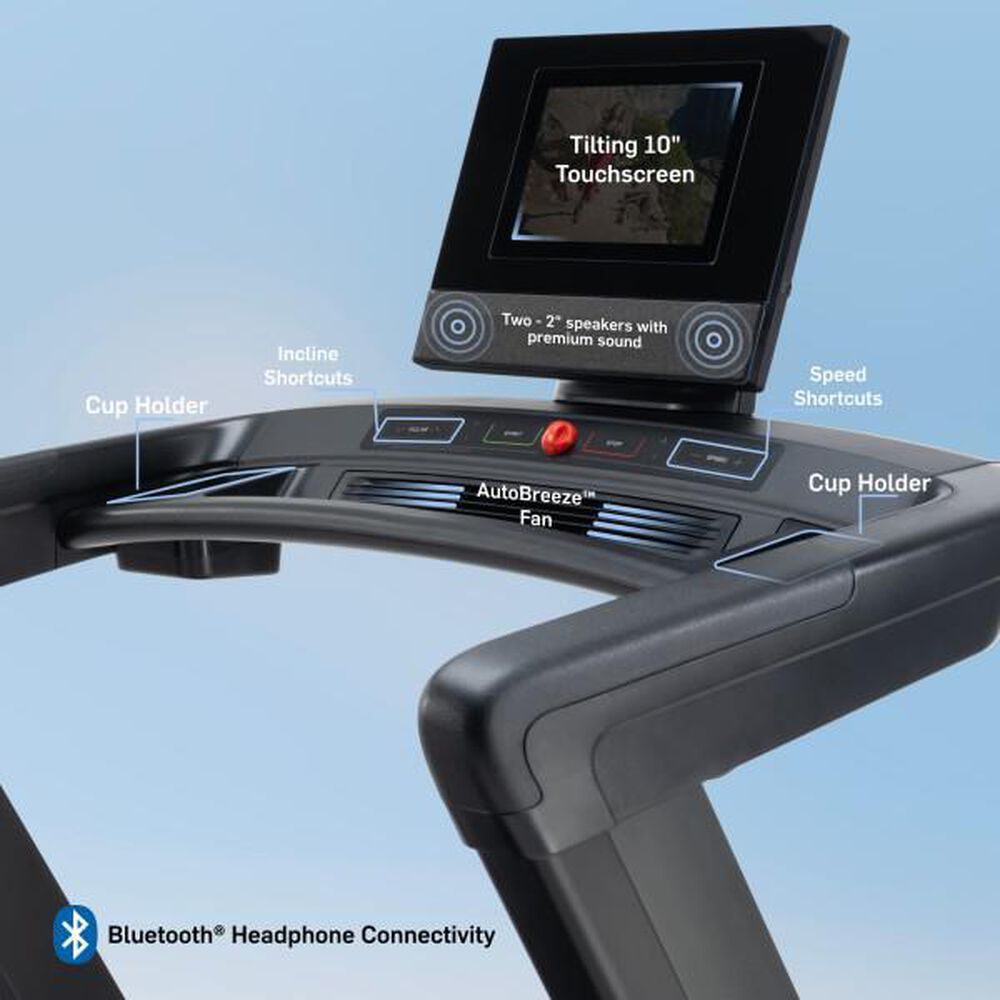 NordicTrack Commercial 1250 Treadmill in Black, , large