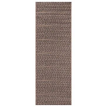 Momeni Como COM-2 2" x 10" Tan Performance Runner, , large