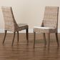 Baxton Studio Toby Side Chair in Greywashed and Brown (Set of 2), , large