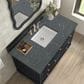 James Martin Vanities Lorelai 48" Single Vanity in Black Onyx with 3 cm Parisien Bleu Quartz Top, , large