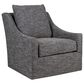 Century Willem Swivel Chair in Blue Menswear, , large