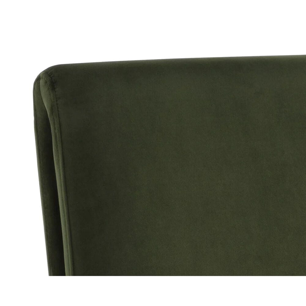 Club Collection By Sunpan Cascata Side Chair in Moss Green, , large