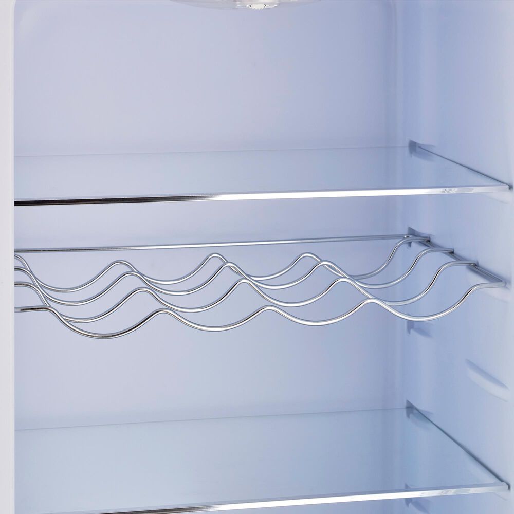 Unique Appliances Classic Retro 9 Cu. Ft. Bottom Freezer Regfrigerator In Candy Apple Red, , large