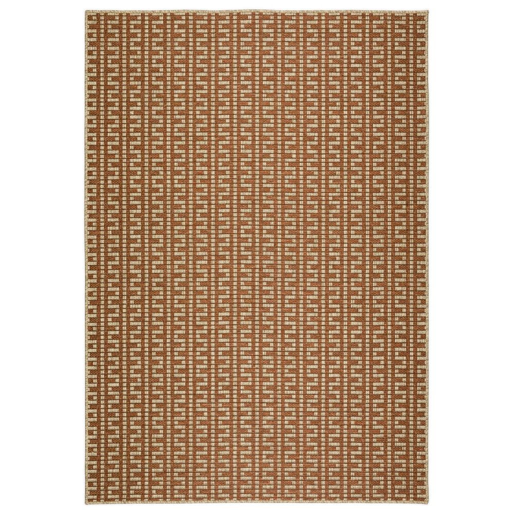 Dalyn Rug Company Bali BB9 5"1" x 7"5" Paprika Indoor/Outdoor Area Rug, , large