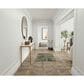 Nourison Garden Oasis GOA02 Ivory and Green 3" x 5" Indoor/Outdoor Area Rug, , large