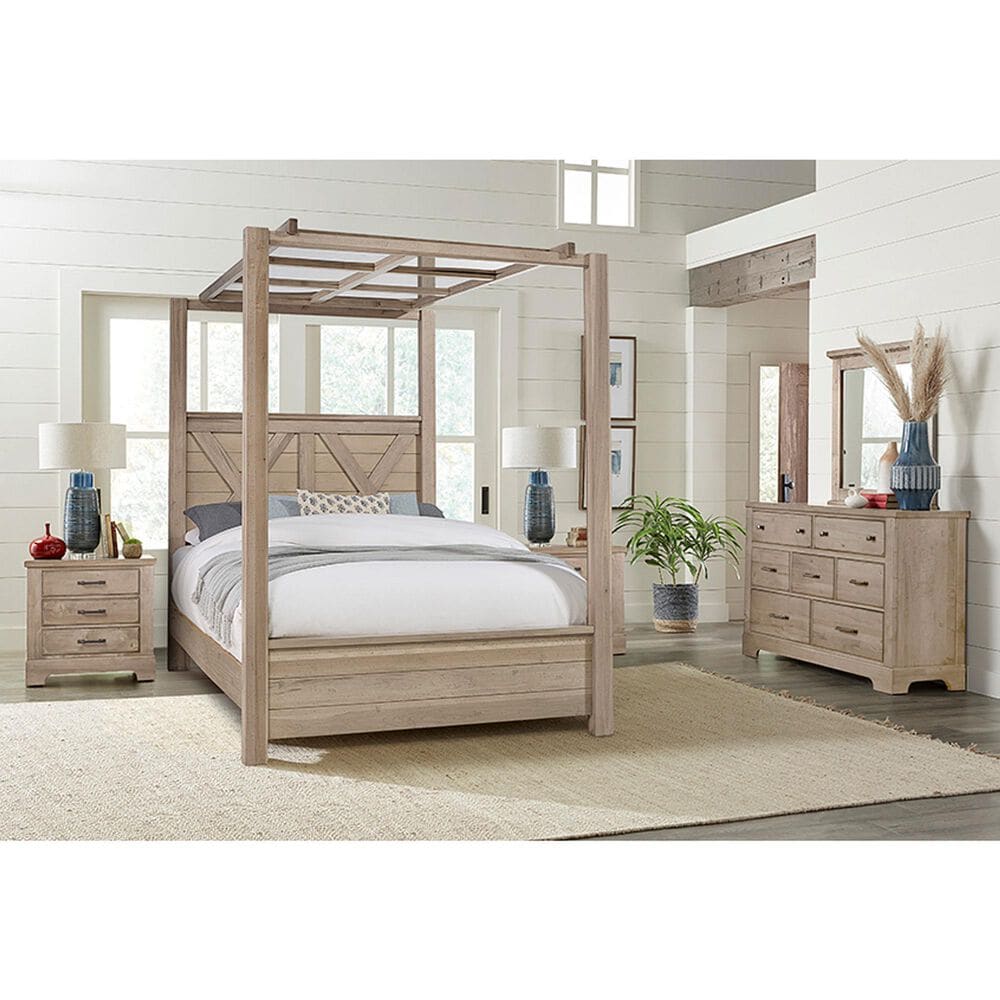 Viceray Collections Cool Rustic 7-Drawer Dresser Only in Clear Maple, , large