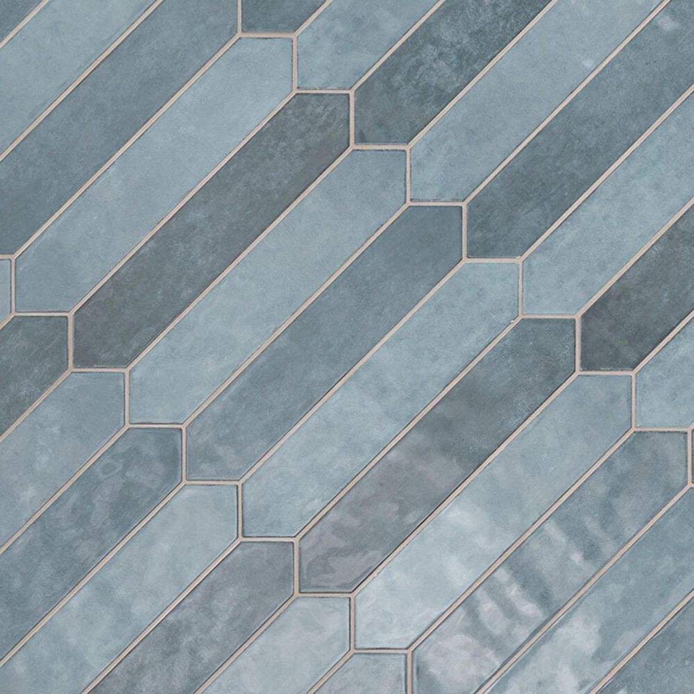 MS International Renzo Denim 2.5&quot; x 13&quot; Ceramic Tile, , large