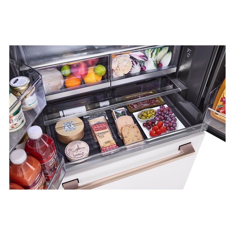 LG Studio 27 Cu. Ft. French Door Refrigerator in Essense White, , large