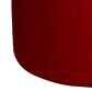 Jaxx 4" Round Bean Bag with Removable Cover in Cinnabar, , large