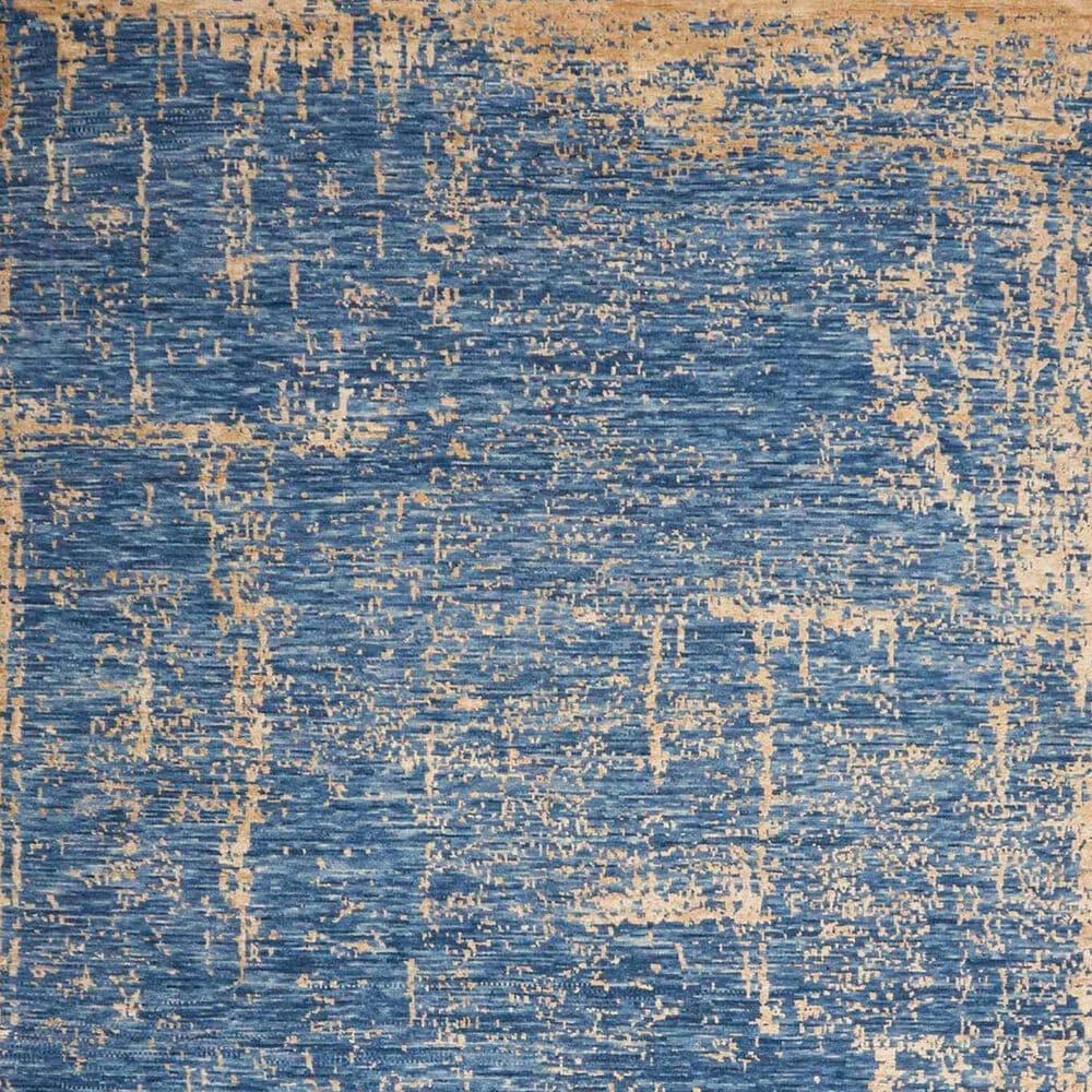 Nourison Luna 2&#39; x 3&#39; Dark Blue and Mocha Area Rug, , large