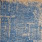 Nourison Luna 2" x 3" Dark Blue and Mocha Area Rug, , large