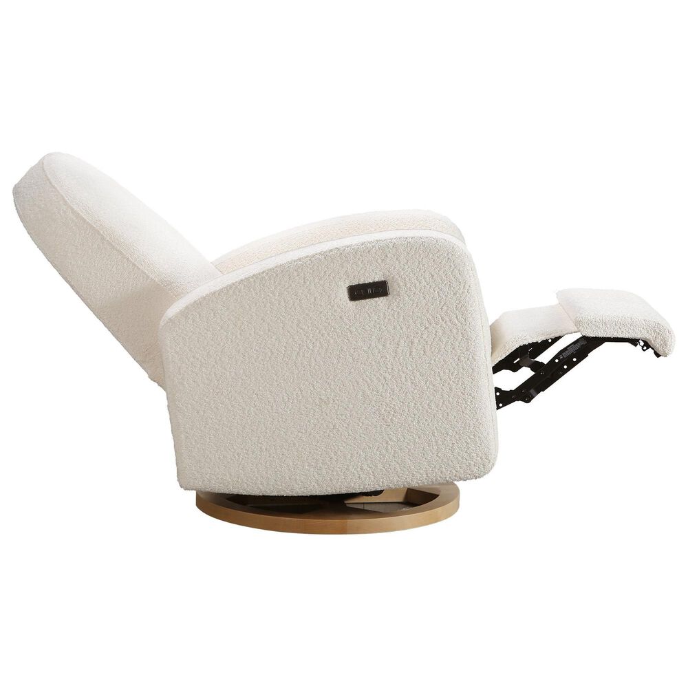 Appleseed Bea Power Swivel Glider Recliner in Ivory, , large