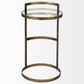 Mercana Reimer Accent Table with Glass Top in Gold, , large