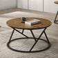 Furniture of America Verat 3-Piece Table Set in Natural and Black, , large