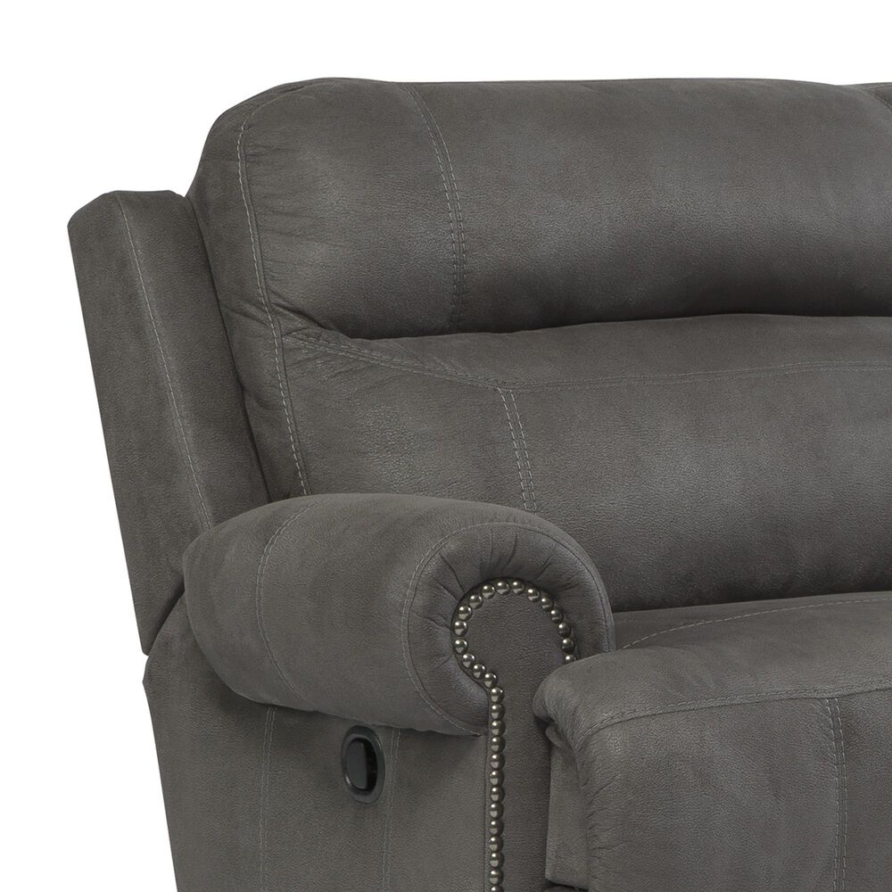 Ashley Austere Manual Wall Recliner in Gray, , large