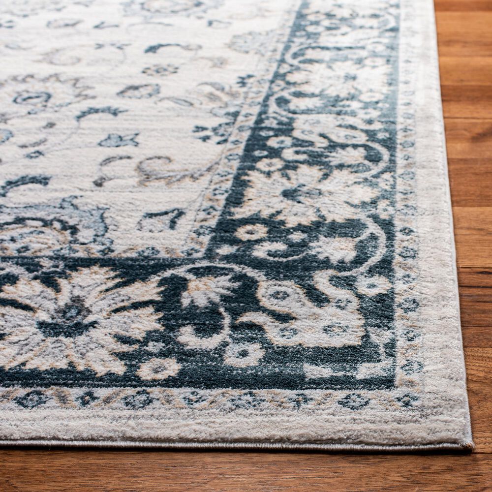 Safavieh Isabella 4&#39; x 6&#39; Cream and Navy Area Rug, , large