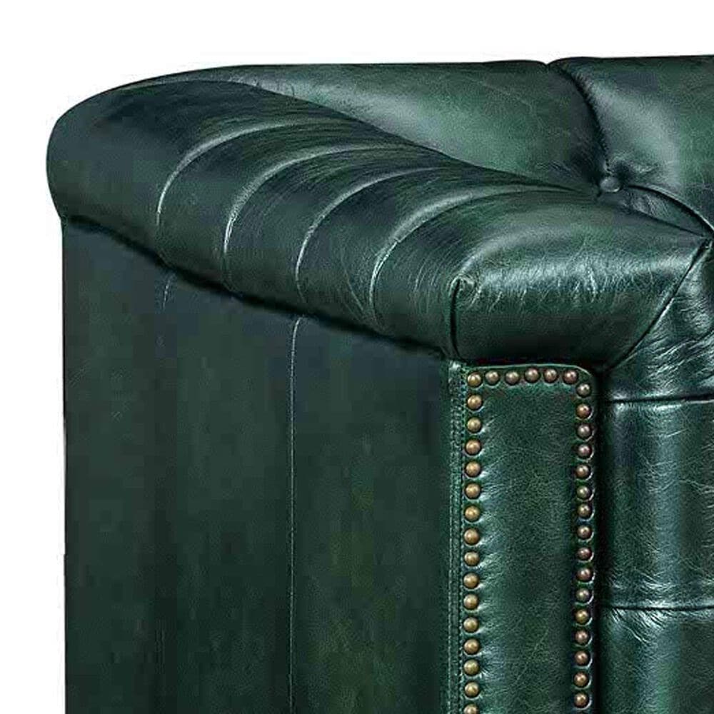 Hydeline Picadilly Stationary Sofa in Emerald Green, , large