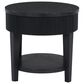 Ashley Marstream Round End Table in Dark Charcoal Black, , large