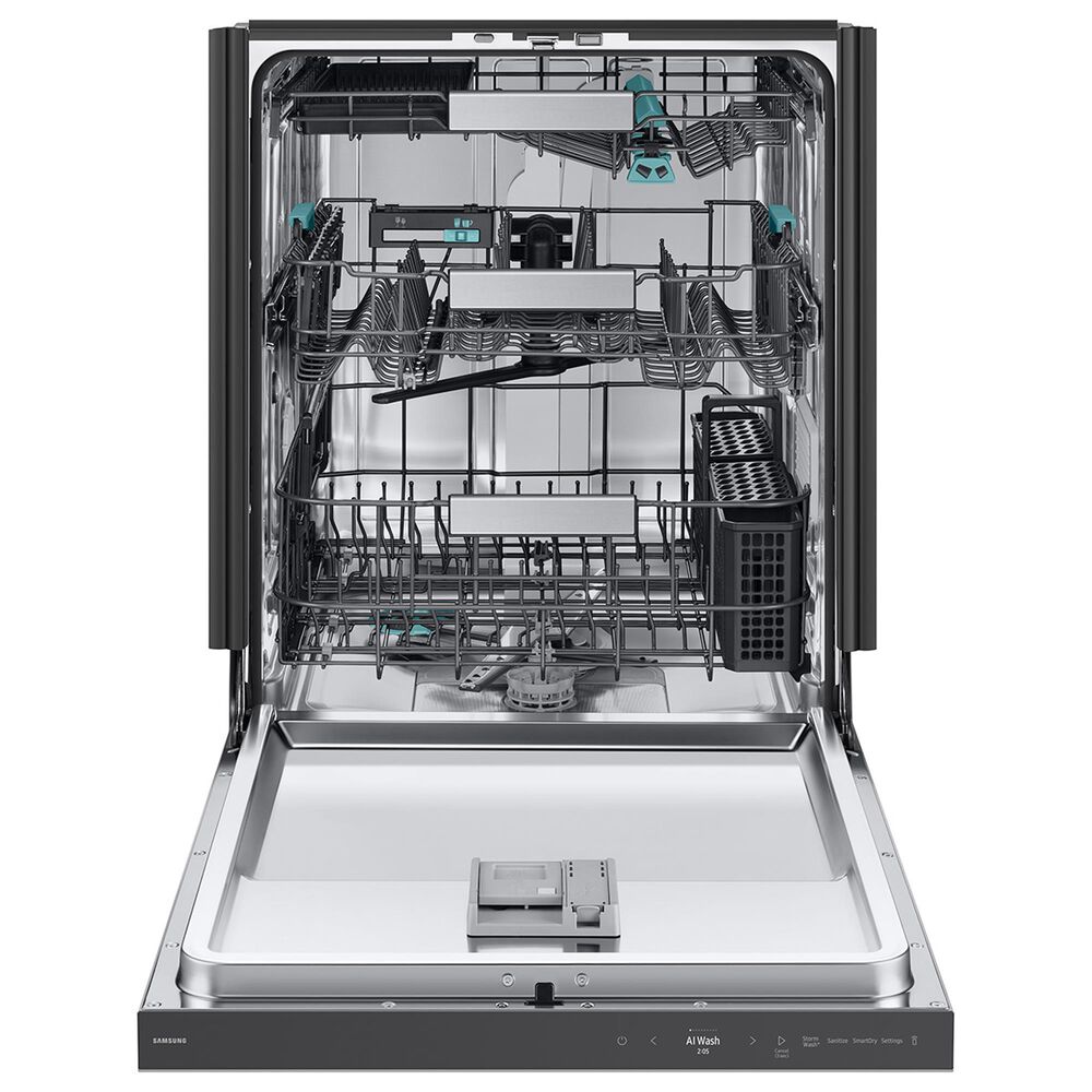 Samsung 24&quot; Bespoke Smart Dishwasher with 3rd Rack Washing System in Fingerprint Resistant Stainless Steel, , large