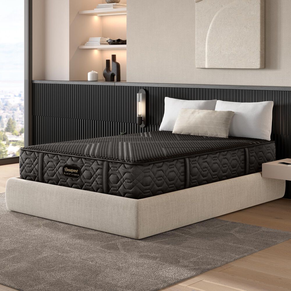 Beautyrest Black Hybrid Series One Plush King Mattress, , large