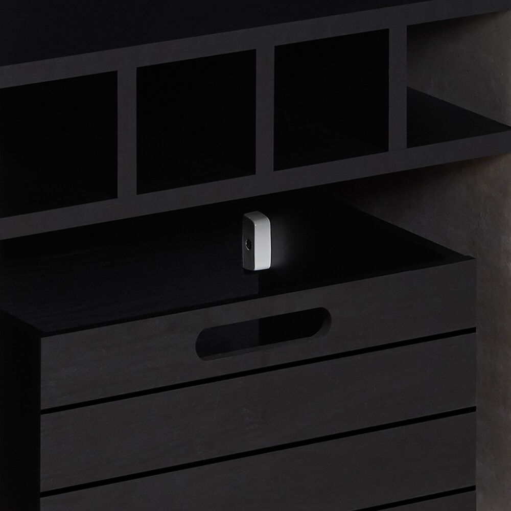 Furniture of America Taylor Buffet in Black/Cement, , large