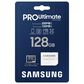 Samsung 128GB Pro Ultimate MicroSD Memory Card in Blue, , large